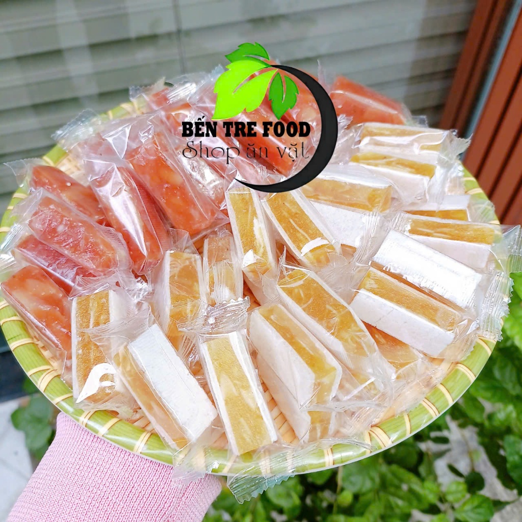 Kẹo Khóm Dừa Non và Mảng Cầu Dừa Non vị chua ngọt ít đường