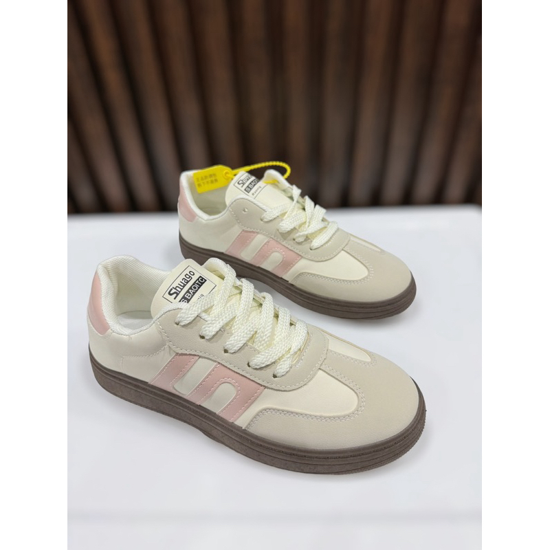Giày Thể Thao Nữ,Giày Sneaker Nữ,Giày Thể Thao COMMI Êm Nhẹ, Đế Bệt , TĂNG 1 SIZE