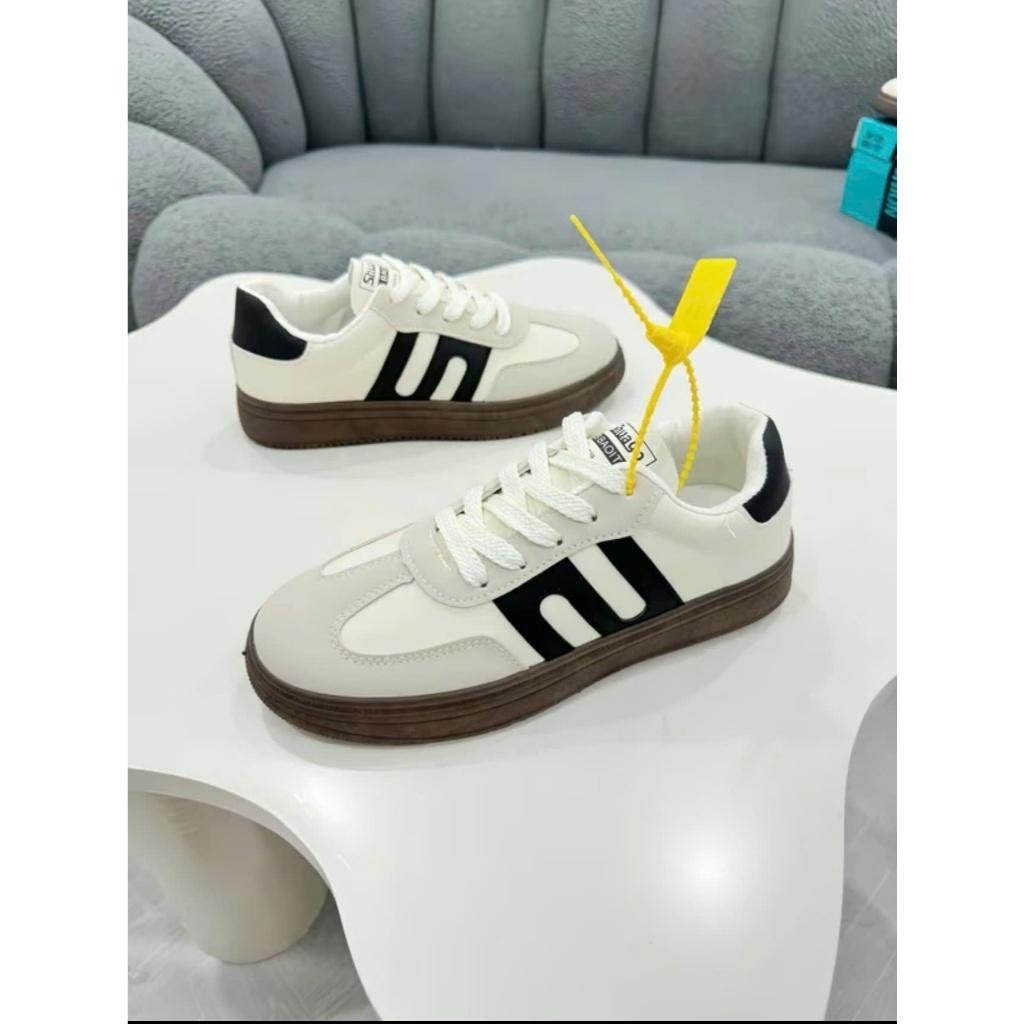Giày Thể Thao Nữ,Giày Sneaker Nữ,Giày Thể Thao COMMI Êm Nhẹ, Đế Bệt , TĂNG 1 SIZE