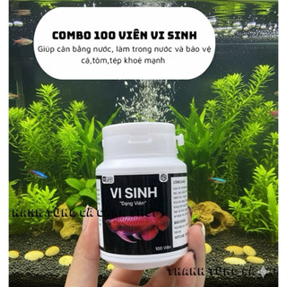 VI SINH TRẮNG- combo 100v , 50v khử độc Nitra hoá- làm trong nước