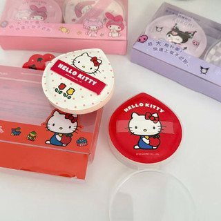Set 2 Bông mút trang điểm Hello Kitty Chính Hãng