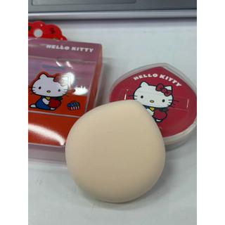 Set 2 Bông mút trang điểm Hello Kitty Chính Hãng
