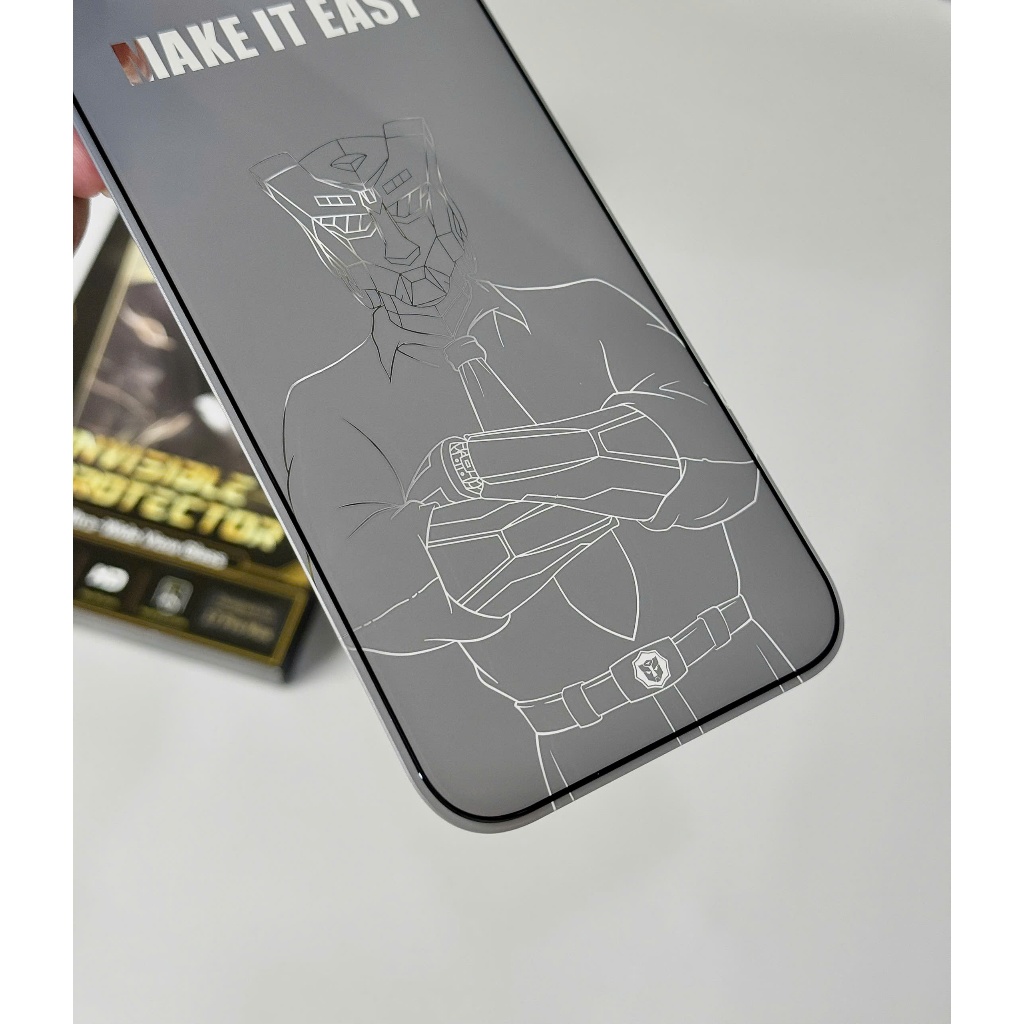 Kính Cường Lực URR Invisible Protector – Siêu trong, siêu bền chống trầy xước cho iP 17 16 15 14 13 12 pro max