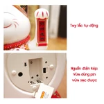 Tượng Mèo Thần Tài Ngũ Phúc Lâm Môn Vẫy Tay Chiêu Tài Lộc Bằng Gốm Sứ 30cm - MẪU & MÀU GIAO NGẪU NHIÊN — ảnh 3