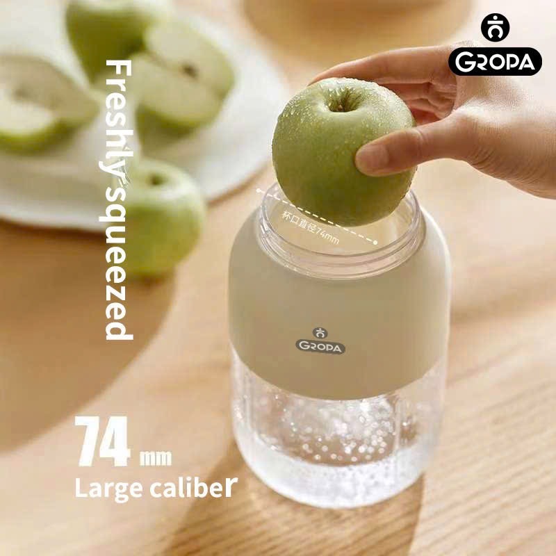 [DEAL MỞ BÁN] Máy Xay Sinh Tố GROPA Cầm Tay 38 Lưỡi, Xay Hoa Quả Công Suất Lớn,Bình Nước 1000ml
