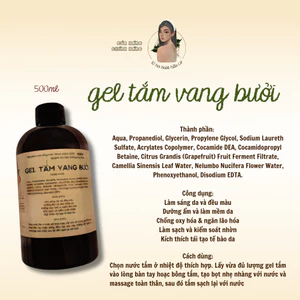 GEL TẮM VANG BƯỞI 𝑐ℎ𝑖𝑒̂́𝑡 𝑥𝑢𝑎̂́𝑡 𝑡𝑢̛̀ 𝑑𝑖̣𝑐ℎ 𝑒́𝑝 𝑞𝑢𝑎̉ 𝑏𝑢̛𝑜̛̉𝑖 𝑙𝑒̂𝑛 𝑚𝑒𝑛