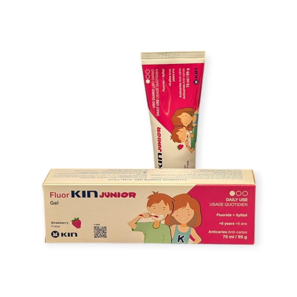 Kem đánh răng FLUOR KIN JUNIOR 75ml cho trẻ từ 6 tuổi | Shopee Việt Nam