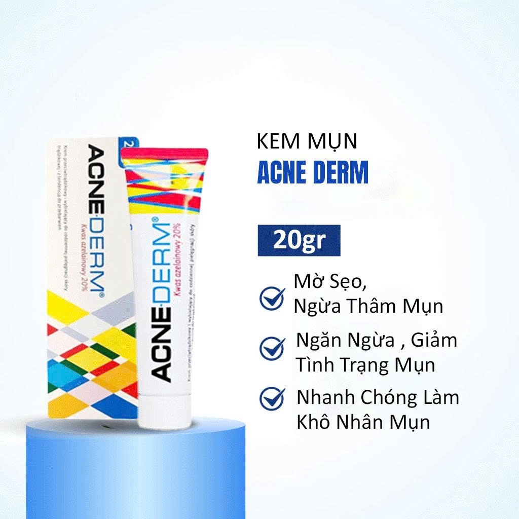Acne Derm Azelaic Acid 20 Kem Gi m M n M Th m u M u Da Gel Gi m 
