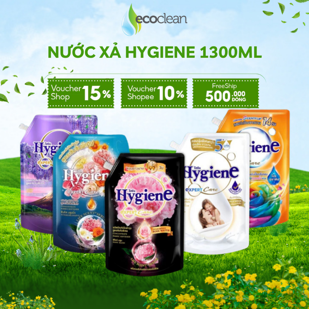 Nước xả vải siêu đậm đặc Hygiene Expert Care chuẩn Thái Lan lưu hương lâu
