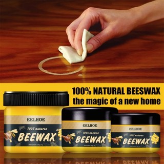 (TẶNG 10 KHĂN) COMBO 2 Sáp Ong Đánh Bóng Đồ Gỗ Beewax, Làm Sạch, Phục Hồi, Che Xước, Dưỡng Ẩm Chống Mốc 100% Tự Nhiên80G