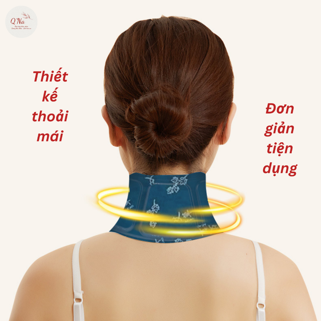 Miếng dán sưởi nhiệt thảo dược giảm đau nhức mỏi cổ gáy, phòng ngừa thoái hóa cột sống cổ