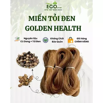 Miến tỏi đen Goldern Health, miến tỏi đen Phù Yên - đặc sản Sơn La
