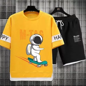 Bộ quần áo Nam In M-TAG Thể Thao Chất Thun Mè Mát Mẻ Phong Cách Unisex - DTB k1