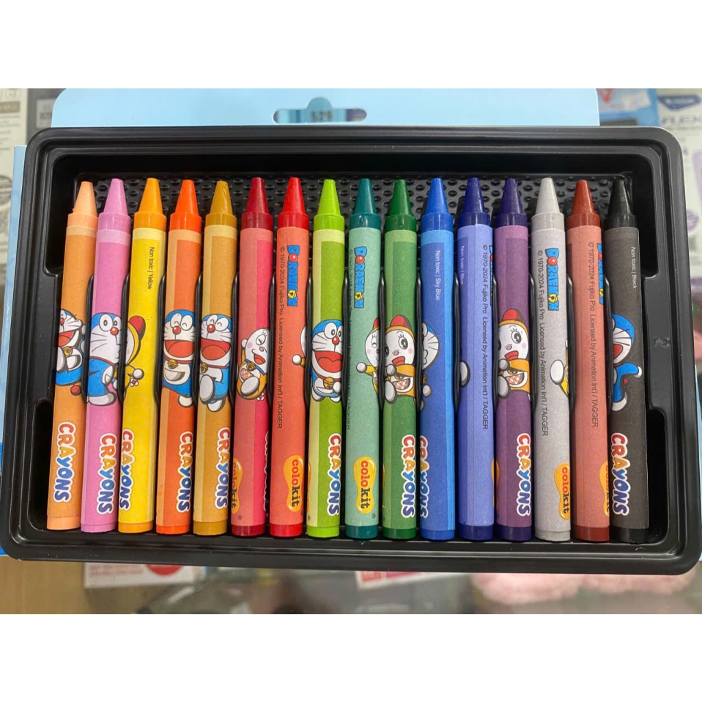 Bút sáp màu Thiên Long CR-C05/DO 24 màu cho học sinh các cấp