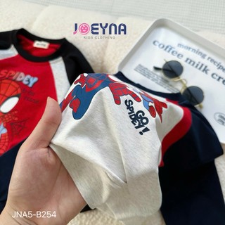 Bộ Cotton Dài Tay Bé Trai siêu nhân Spider Man Ngộ Nghĩnh - Chất Liệu Cao Cấp, mềm mại