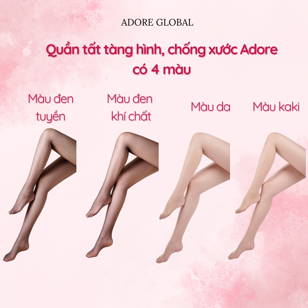 Quần Tất Siêu Tàng Hình, Chống Xước Adore S1002 Siêu Mỏng Trong Suốt Không Lộ Viền - Adore Global