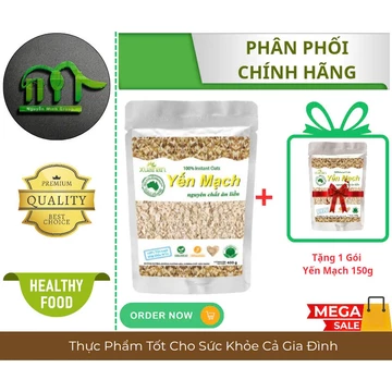 XUÂN AN - Yến Mạch Nguyên Chất Túi 400g ( Tặng 1 Gói Yến Mạch 150g)