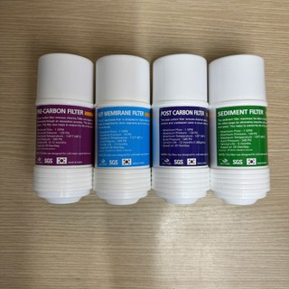 Bộ 4 lõi lọc Nano/UF máy lọc nước Nano nóng lạnh Cuckoo CP-FN601HW 4 lõi Hàn Quốc