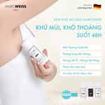 Combo 3 lăn khử mùi 4 trong 1 Deo MarcWeiss dạng kem dưỡng sáng da, ngăn mồ hôi, hương nước hoa từ Đức | Wir Group — ảnh 4