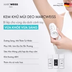 Combo 3 lăn khử mùi 4 trong 1 Deo MarcWeiss dạng kem dưỡng sáng da, ngăn mồ hôi, hương nước hoa từ Đức | Wir Group — ảnh 3