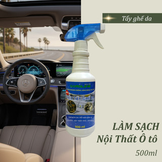 Vệ Sinh, Làm Sạch Nội Thất Ô tô, Tẩy Ghế Da Ô tô, Vệ Sinh Ghế Da Ôtô, Tẩy ghế da Caroline Chai 500ml
