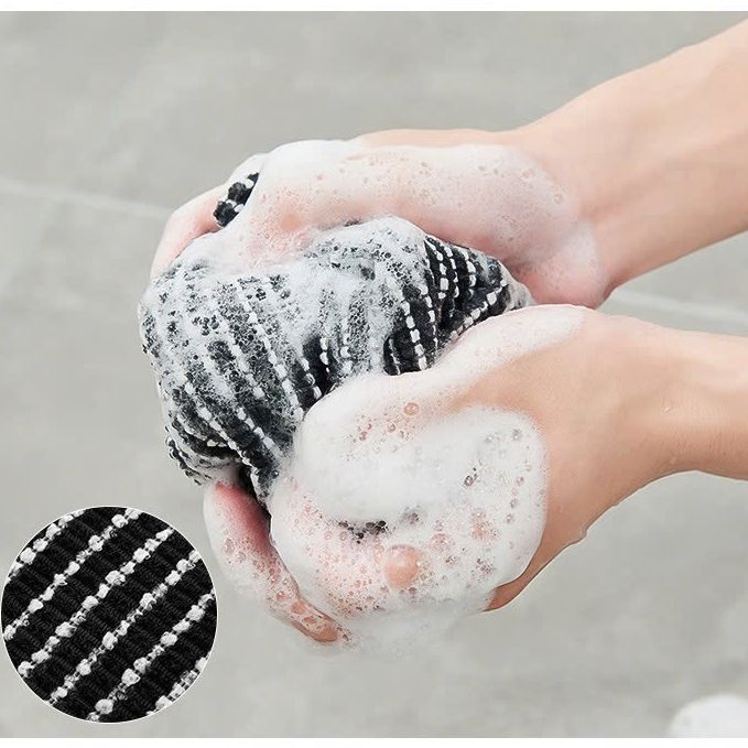 Khăn Tắm Tẩy Tế Bào Chết Kai Full Body Scrubbing Shower Towel 78176 041HB1002 (1 Chiếc / Gói)
