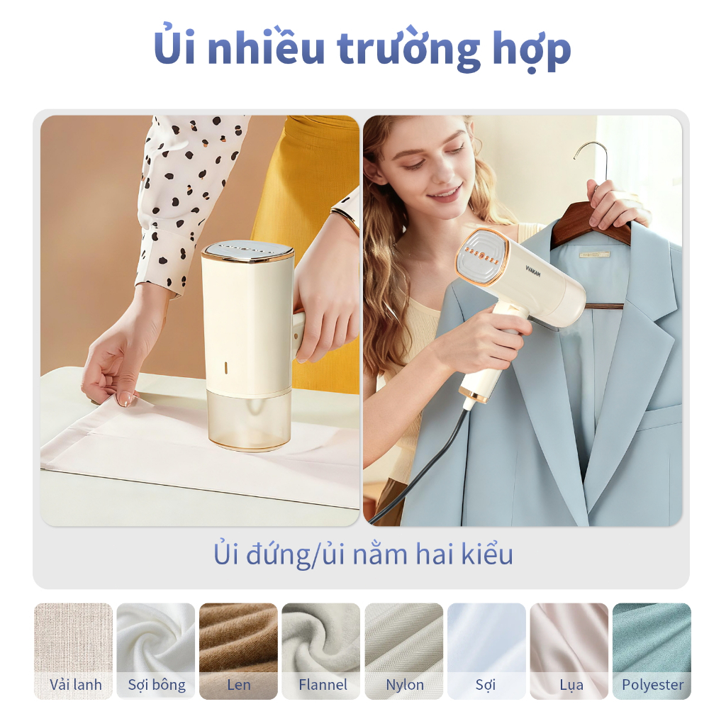 VVAKAM bàn ủi hơi nước cầm tay đứng bàn để bàn là quần áo máyđồ Dễ Dàng Mang Đi Du Lịch Hoặc Dã Ngoại