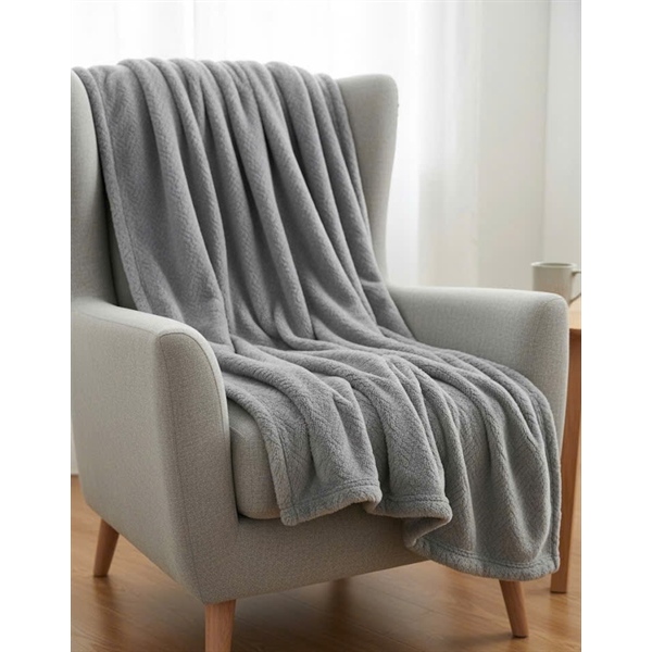 Chăn Lông Tuyết Xuất Mỹ Cao Cấp Siêu Mềm, Siêu Ấm Kích Thước 1.5m x 1.8m