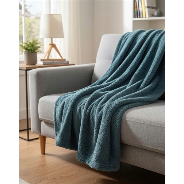 Chăn Lông Tuyết Xuất Mỹ Cao Cấp Siêu Mềm, Siêu Ấm Kích Thước 1.5m x 1.8m