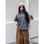 Áo Thun Wash Local Brand VIBESTU " LIVE FAST & CLUBB " , Áo Thun Boxy Form Rộng Unisex 260Gsm 100% Cotton