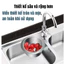 GIỎ LỌC RÁC INOX THIÊN NGA, GẮN BỒN RỬA BÁT, CHỐNG NGHẸT ỐNG THOÁT NƯỚC, Giỏ Lọc Rác Tiện Dụng Cho Gia Đình