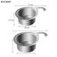 GIỎ LỌC RÁC INOX THIÊN NGA, GẮN BỒN RỬA BÁT, CHỐNG NGHẸT ỐNG THOÁT NƯỚC, Giỏ Lọc Rác Tiện Dụng Cho Gia Đình