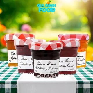 Mứt Bonne Maman quả dâu/ phúc bồn tử/ anh đào/ quả mơ/ quả cam - Hủ 30g