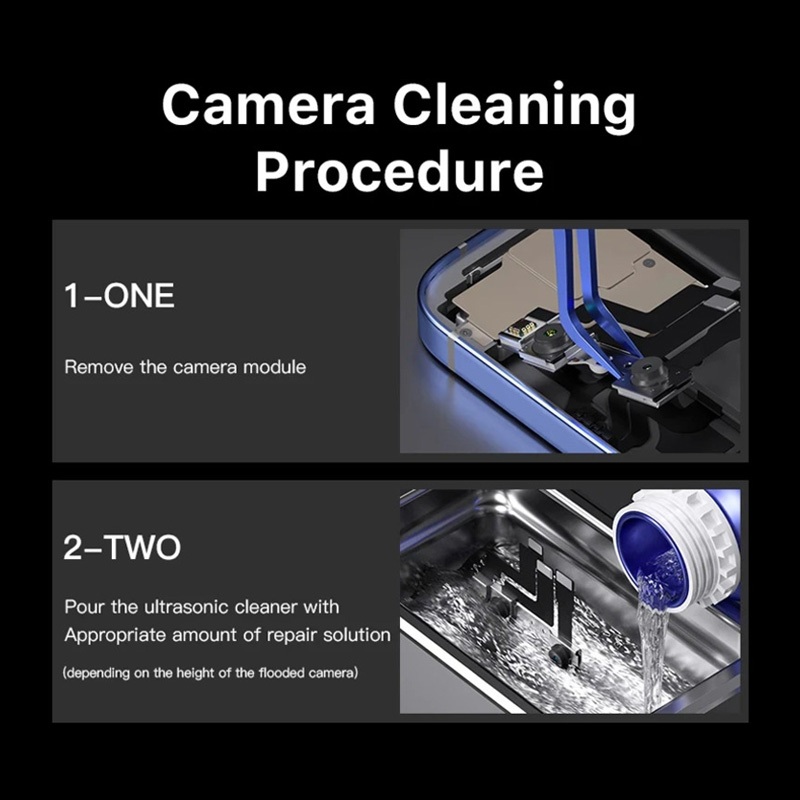 Nước rửa camera MECHANIC RS180 MAX 1000ml vệ sinh cụm camera và bề mặt quang học điện thoại