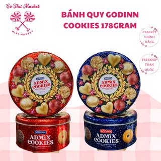 Bánh Quy Hộp Thiếc Admix Cookies GODINN 278gr - CÔ THƯ MARKET