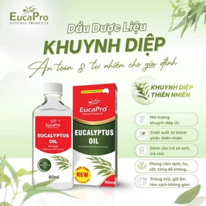 Dầu khuynh diệp Eucapro hỗ trợ giữ ấm, giảm ho