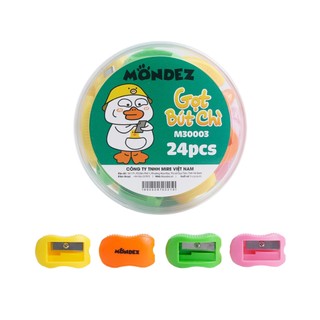 Combo 10 Gọt Bút Chì, Chuốt Bút Chì Mondez Học Sinh Văn Phòng Nhỏ Gọn Lưỡi Thép Không Rỉ, Sắc Bén M30003