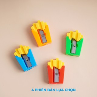 Combo 10 Gọt Bút Chì MONDEZ Chuốt Chì Quay Tay Nhỏ Gọn Tiện Lợi Cho Học Sinh Lưỡi Thép Không Gỉ Sắc Bén M30009