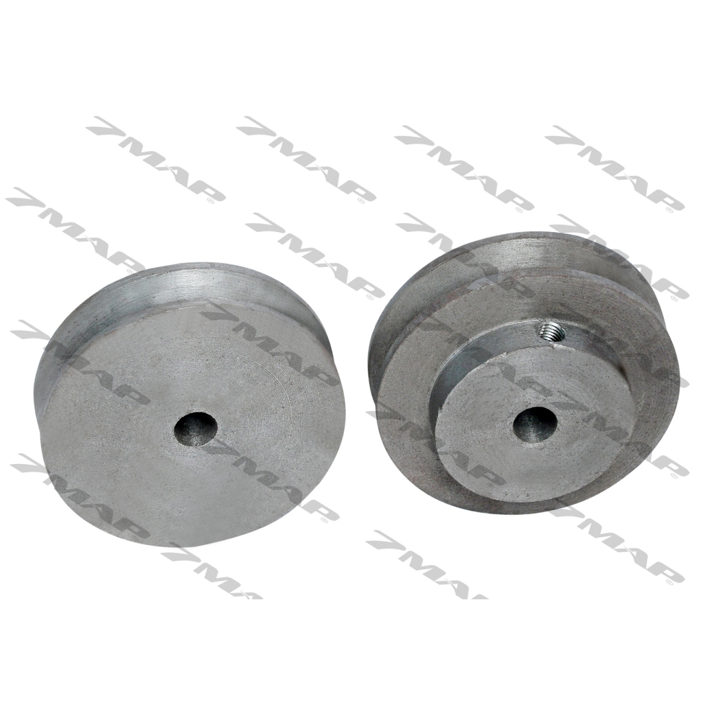Ròng Rọc Dẫn Động Puly Buli Buly Pulley Gang 100 x 1 Rãnh Dây Curoa Bản ...