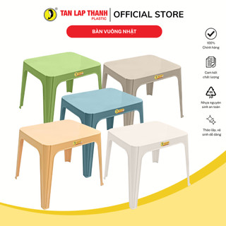 Bàn vuông nhật nhựa Tân Lập Thành Sản phẩm chất lượng, nhà nhà thịnh vượng, chắc chắn, đa năng