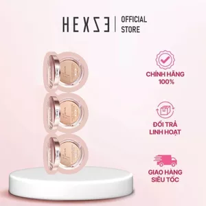 MẪU DÙNG THỬ 3 GÓI cushion cấp ẩm kiềm dầu lâu trôi HEXZE