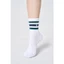 Tất Pickleball Cổ Trung Stripes Crew Coolmate