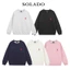 Áo Sweater CHUẨN HÀNG THÊU, Nỉ 2 DA Nam Nữ Basic, Thêu Ngựa Cao Cấp Form Rộng Thu Đông Phong Cách Hàn Quốc