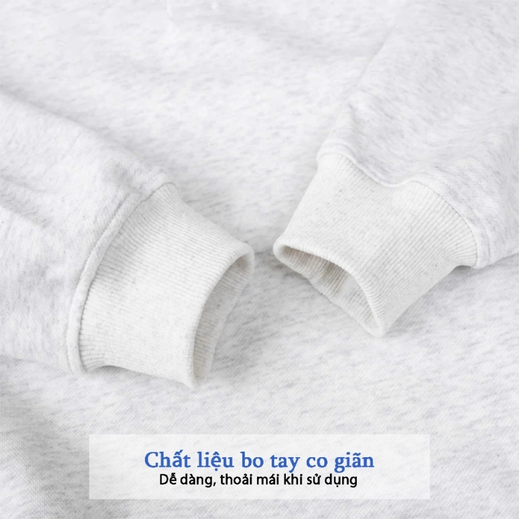 [Mã Giảm 10K] Áo Sweater CHUẨN HÀNG THÊU, Nỉ 2 DA Nam Nữ Basic, Thêu Ngựa Cao Cấp Form Rộng Thu Đông Phong Cách Hàn Quốc