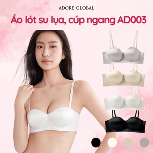 Áo Lót Su Lụa Cúp Ngang ADORE AD003 - Không Gọng, Tôn Dáng, Quả Tròn Định Hình Vòng 1 ADORE GLOBAL