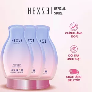 3 SAMPLE Kem lười nâng tone sáng da HEXZE 2ML