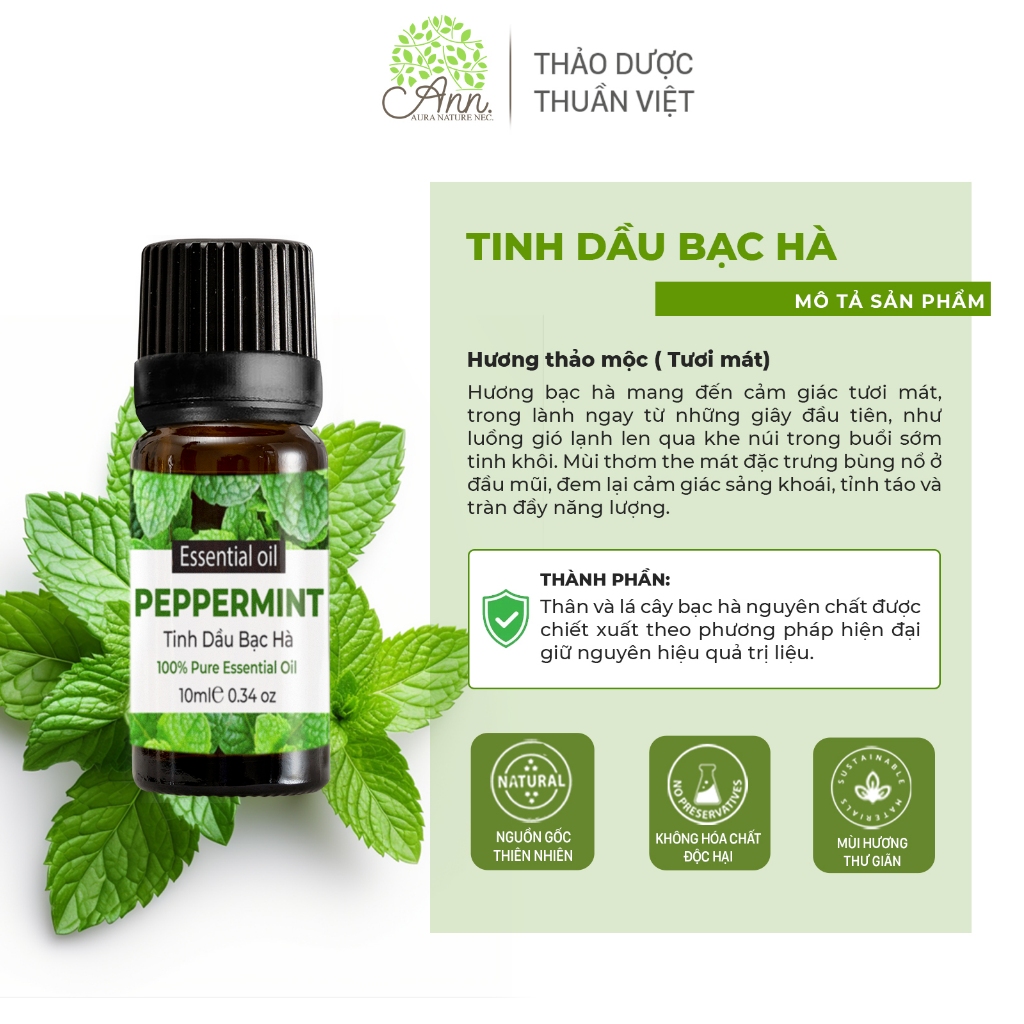 Sử dụng Lọ Tinh Dầu trong đời sống