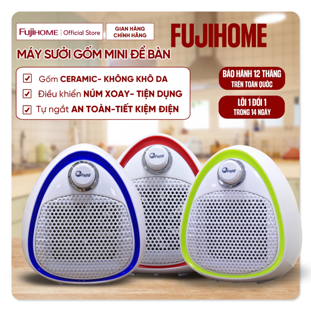 Máy sưởi gốm mini Fujie CH-202