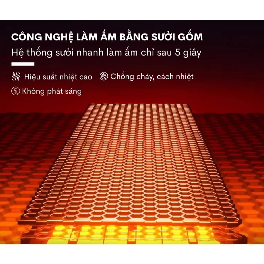 Máy sưởi gốm mini Fujie CH-202