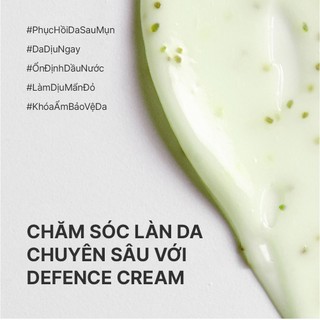 Kem Dưỡng Ẩm, Phục Hồi, Giảm Dầu Mụn Và Bảo Vệ Da Elravie HyCicaMue Defence Cream 50ml